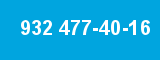 932 477-40-16 932 477-40-16